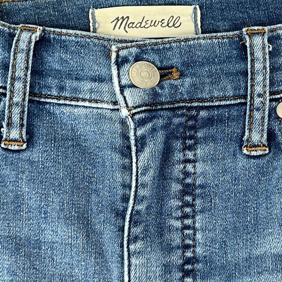Madewell 10" High Rise Skinny Crop Jeans Size: 26 - Picture 11 of 16